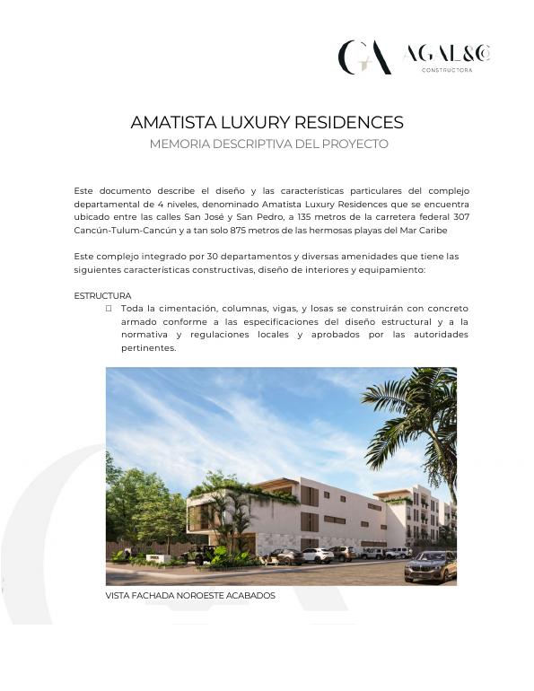 Fachada, Amatista Luxury Residences