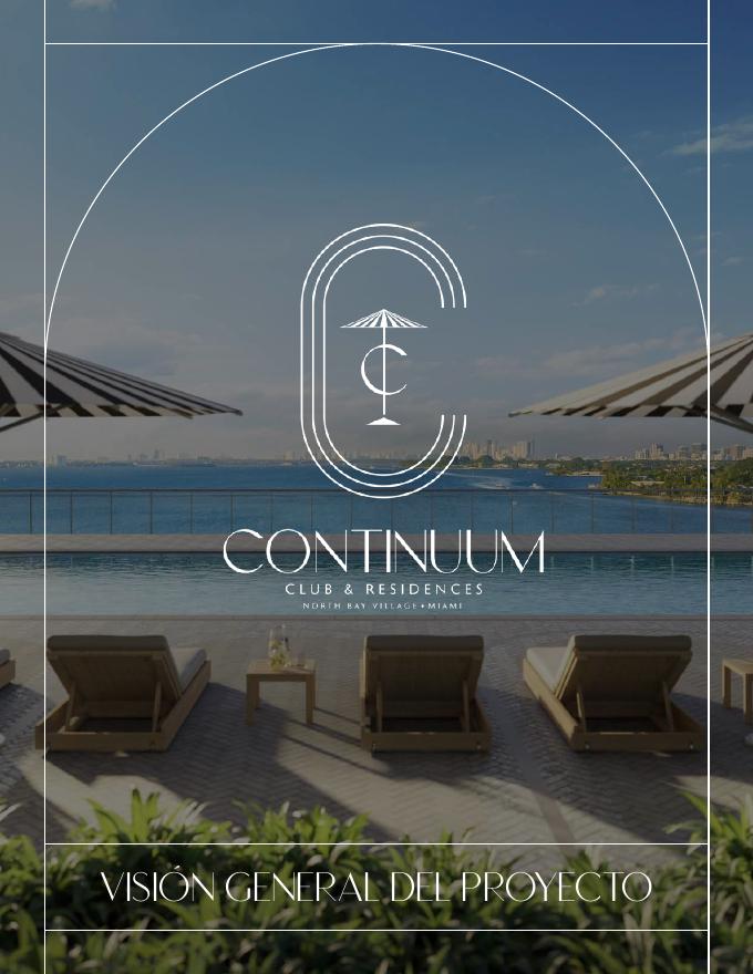 Cubierta de piscina frente a Indian Creek, Continuum Club & Residences