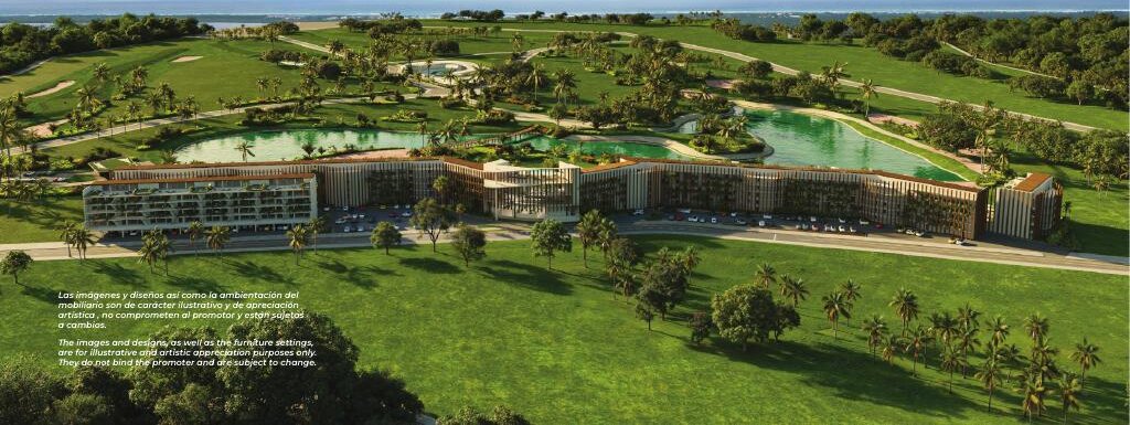 Vista aérea, Coral Lake Residences, Coral Golf Resort, Punta Cana