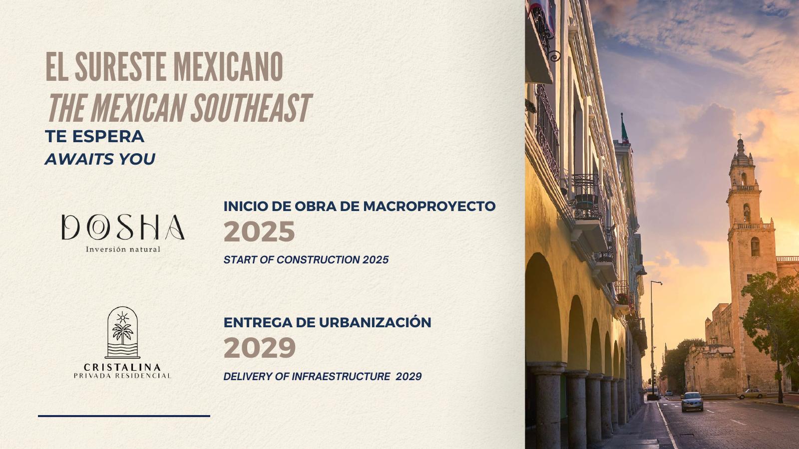 Mérida, centro histórico, cerca de Cristalina