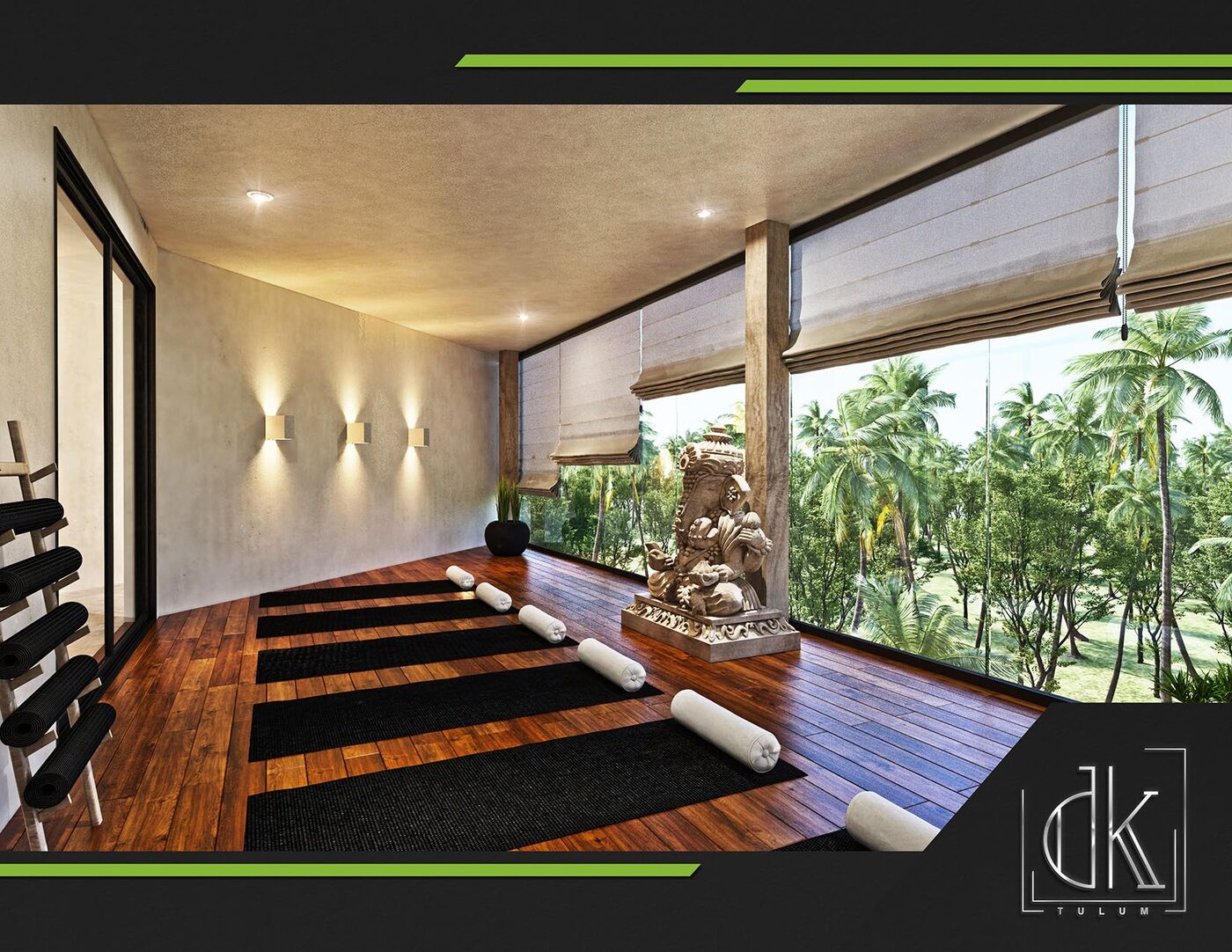 Sala de yoga DK Tulum