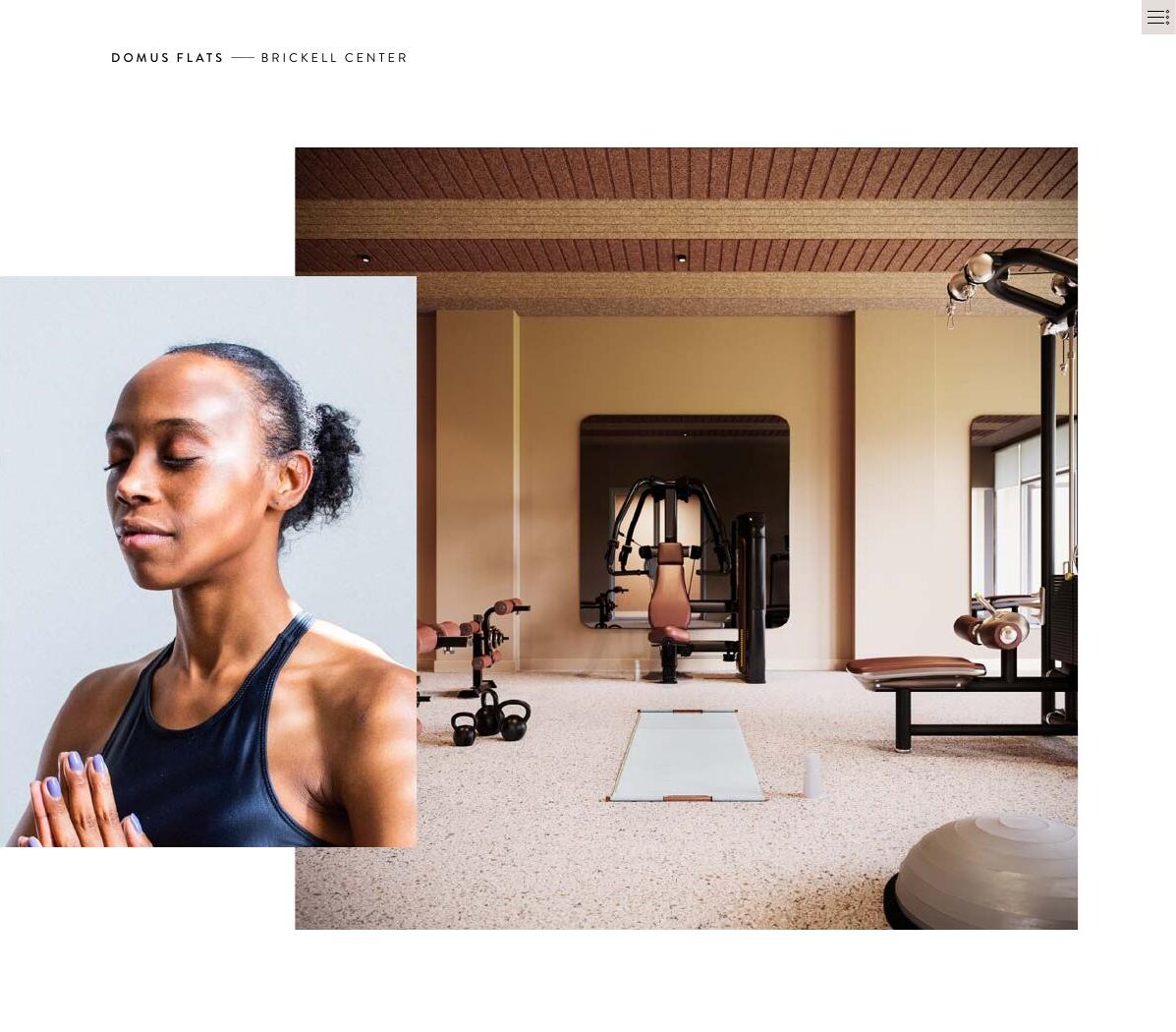 Wellness Room con gimnasio y sala de tratamiento, Domus Brickell Center