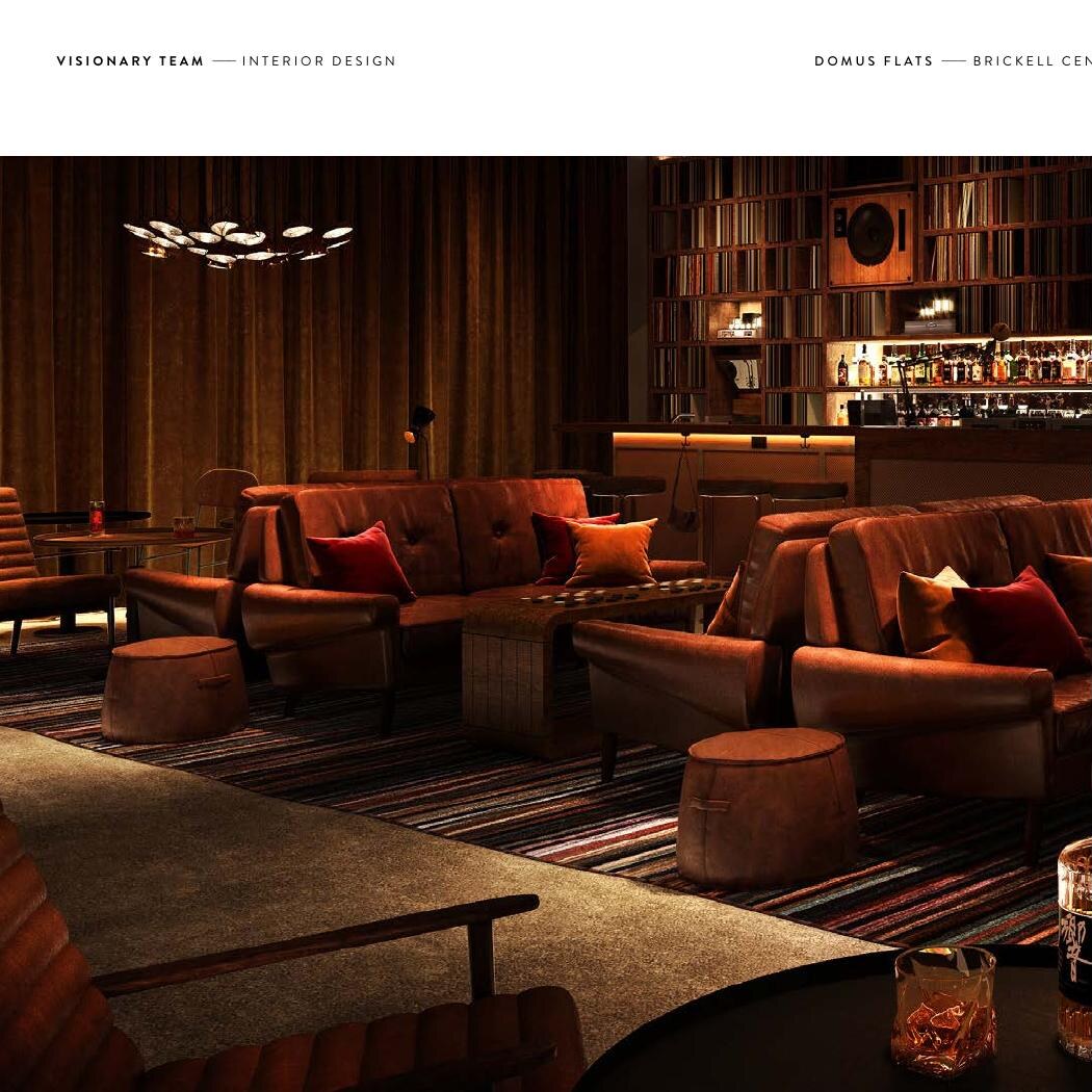 Referencia de interiorismo de Urban Robot Associates para Domus Brickell Center