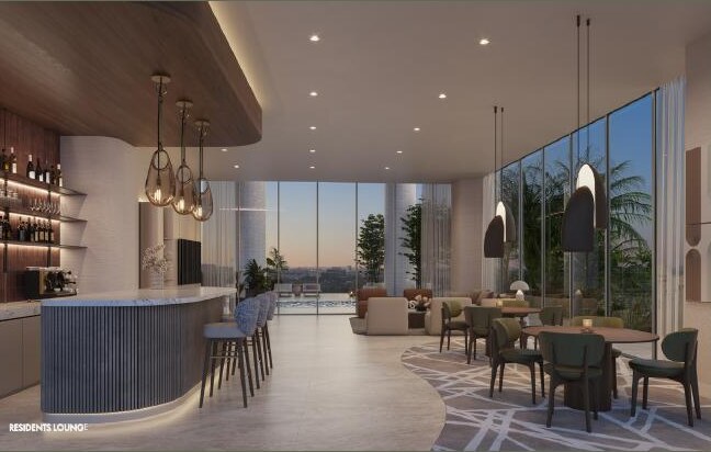 Residents Lounge, Edge House Miami
