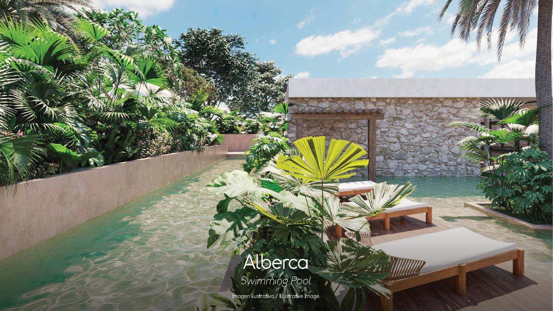 Alberca familiar, Formentera Residencial