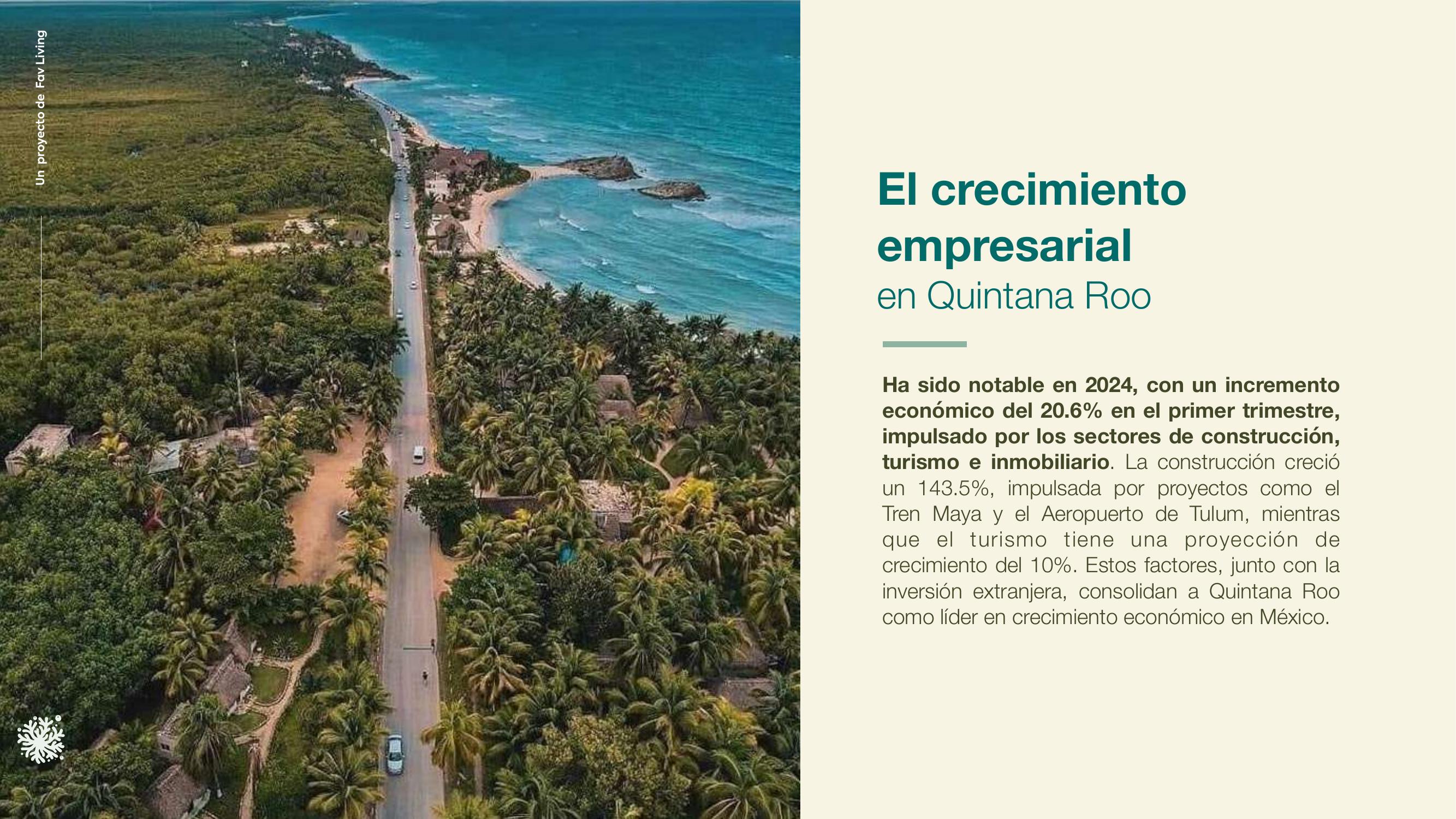 Ubicación de Gorgonia en Aldea Zamá, Tulum