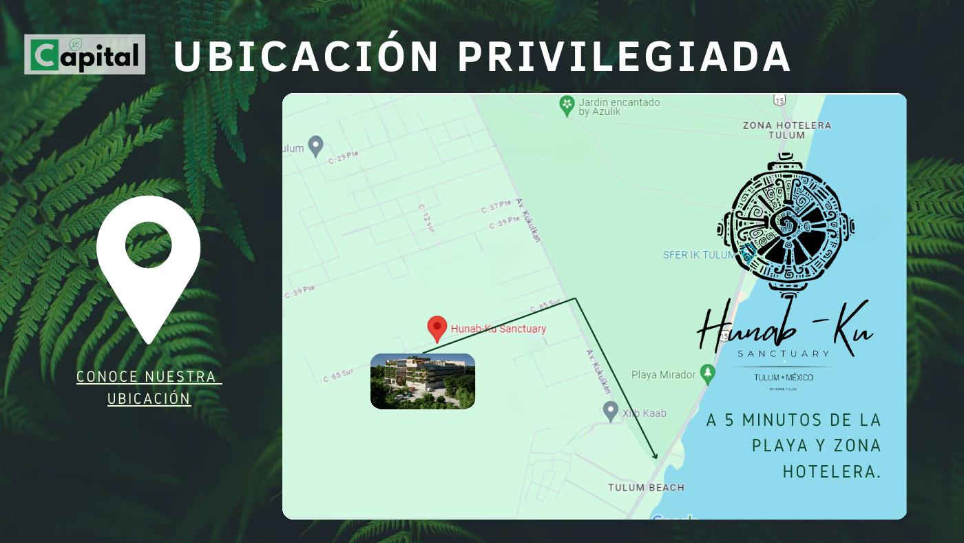 Ubicación, Hunab-Ku Sanctuary, Tulum