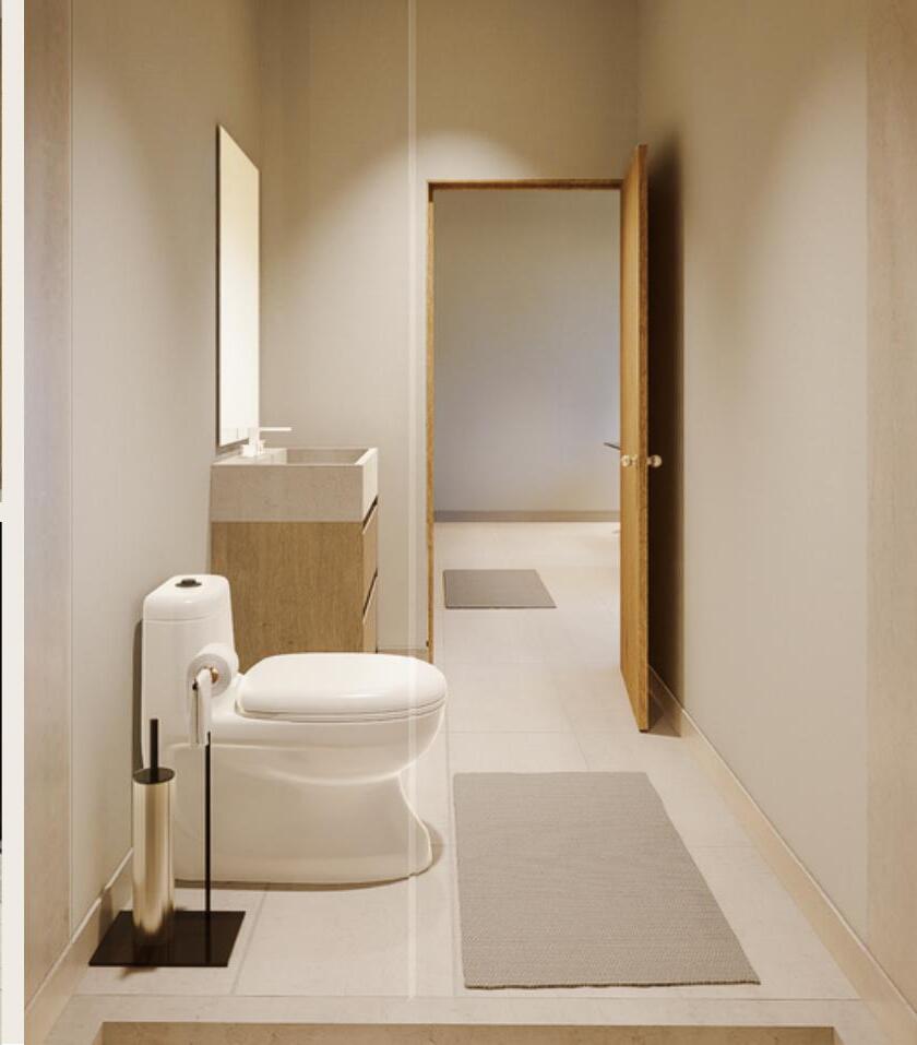 Baño, departamento muestra, Marsala Nuevo San Ángel