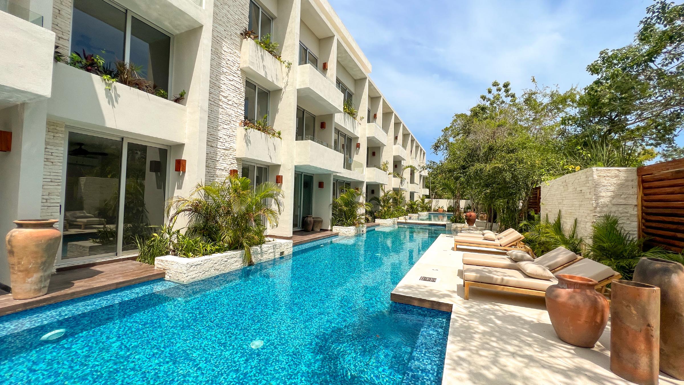 Alberca de Nhoa Condos, Tulum