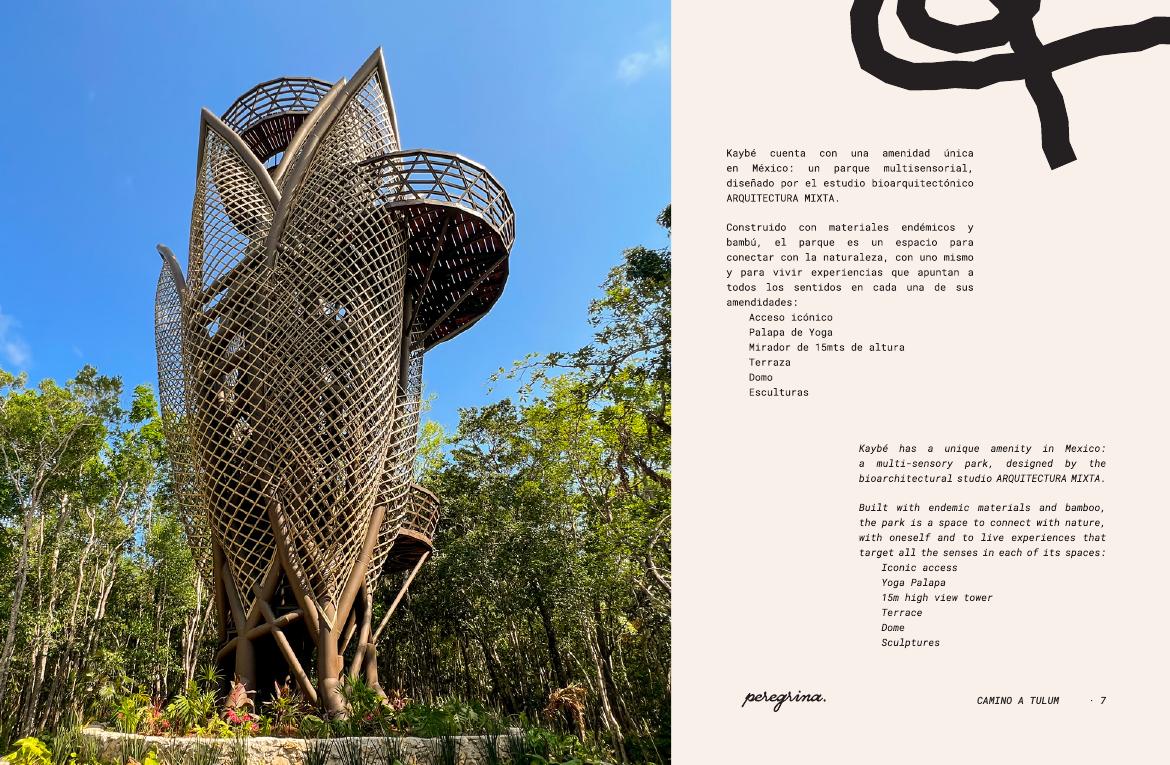 Torre multisensorial de Peregrina, Kaybé Tulum