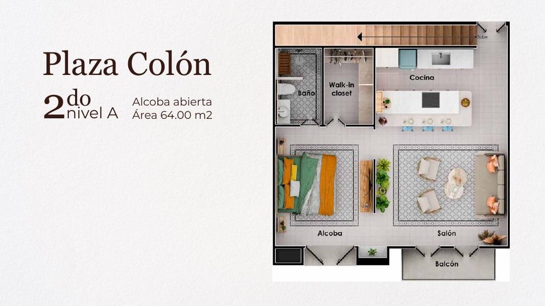 Planta arquitectónica, Plaza Colón, Pueblito Caribeño