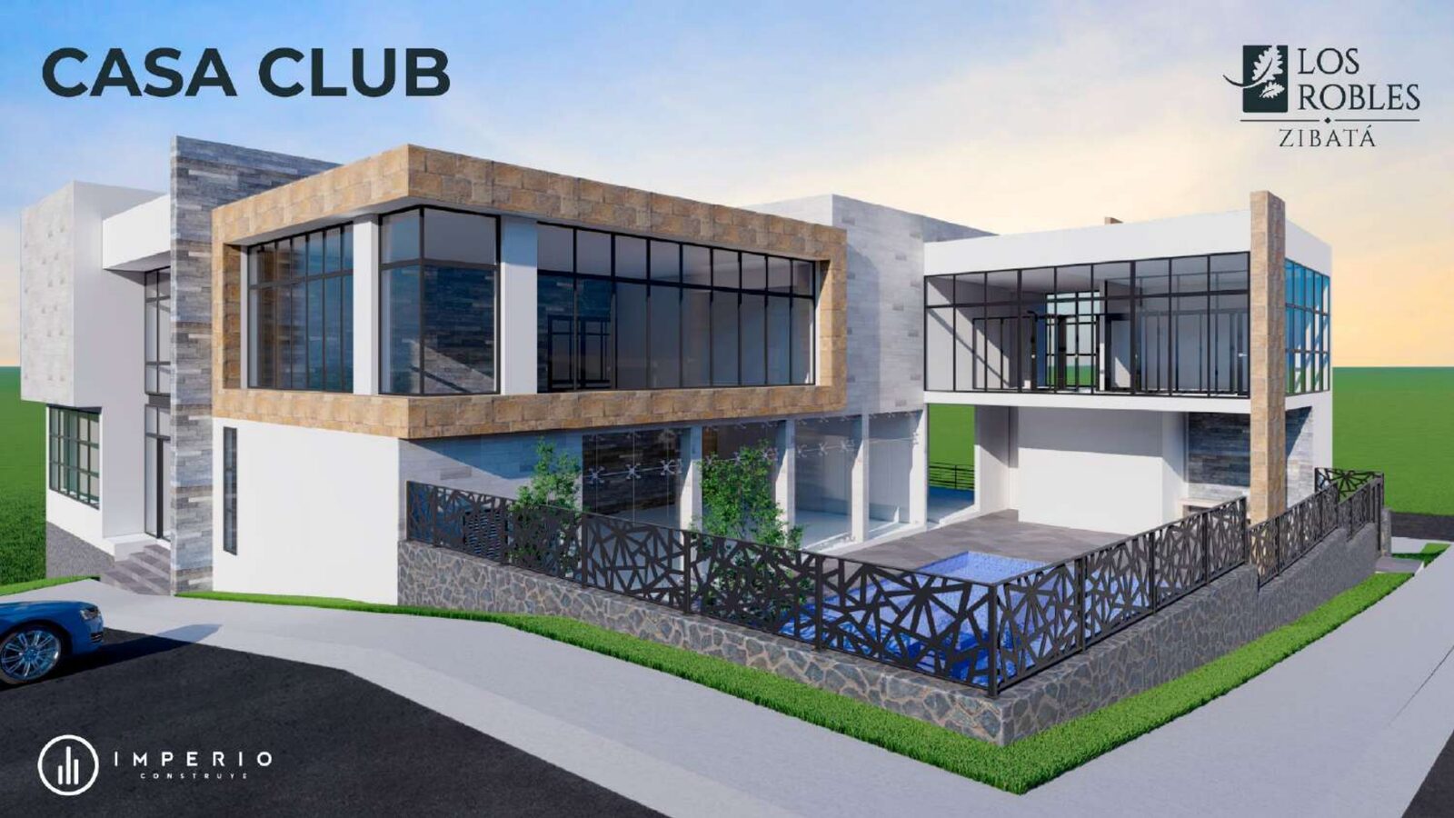 Casa club, Los Robles II Zibatá