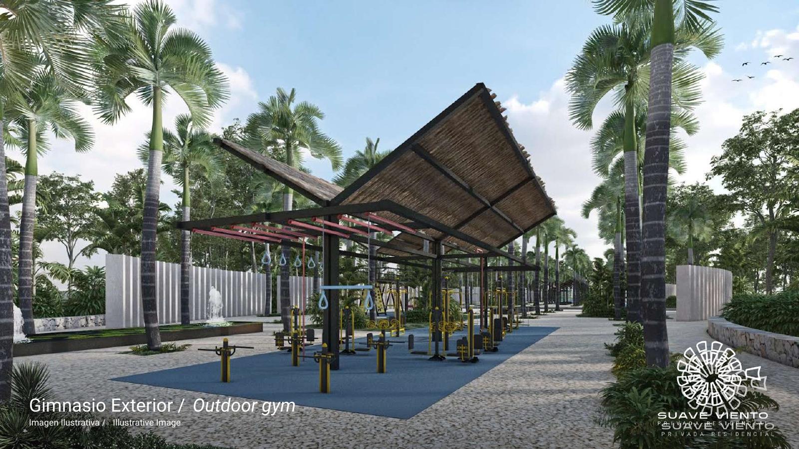 Gimnasio exterior, Suave Viento