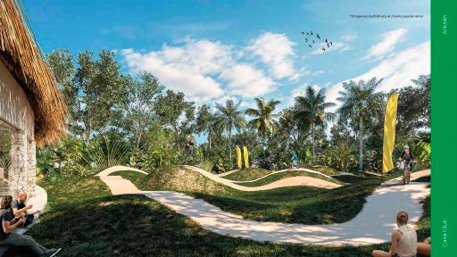 Parque lineal y bike/pump track, Arkaán