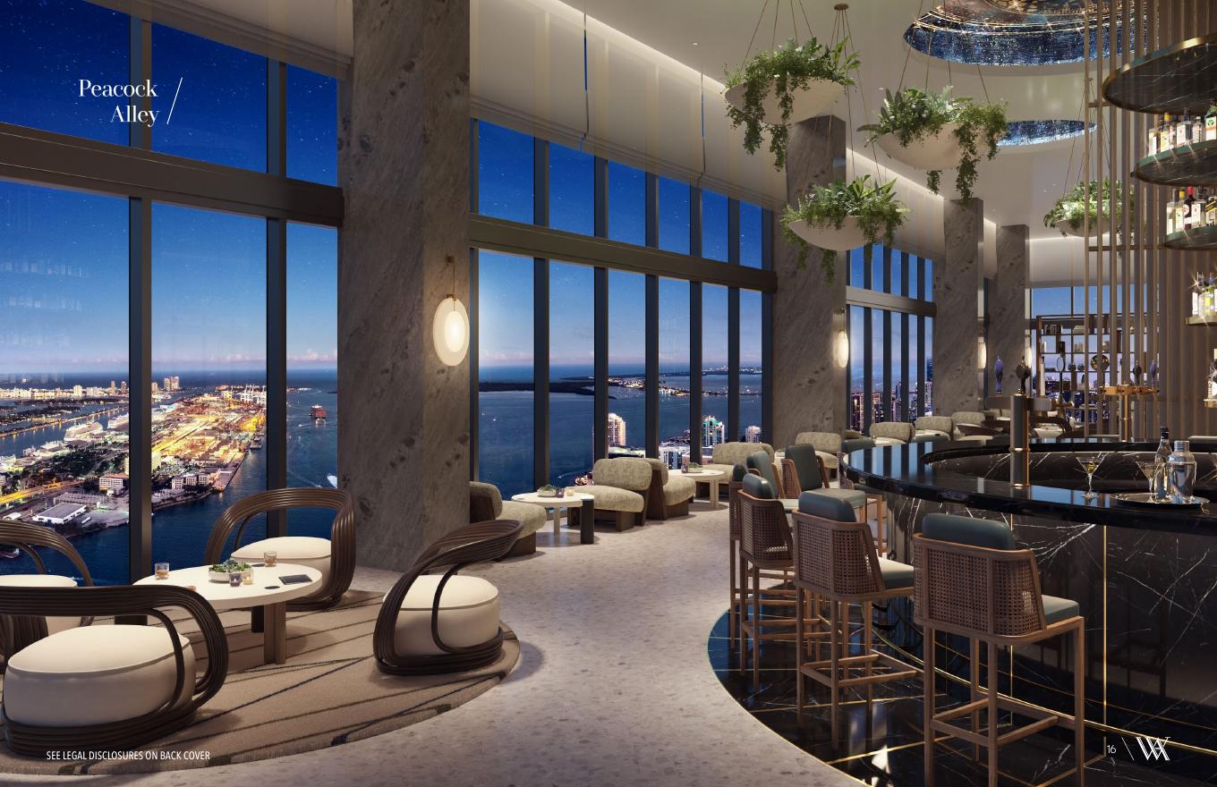 Peacock Alley, Waldorf Astoria Residences Miami