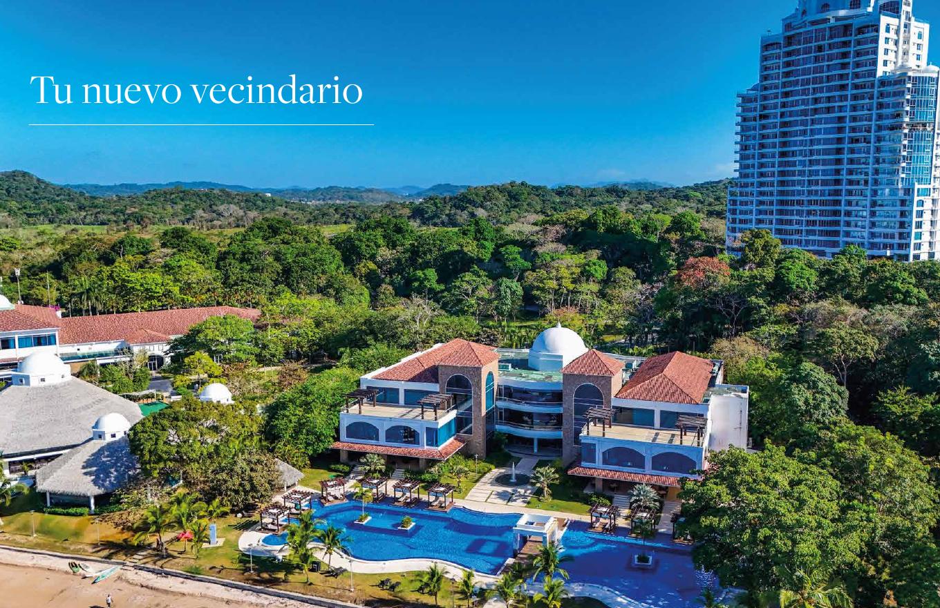 Vista aérea del resort, The Westin Residences Playa Bonita
