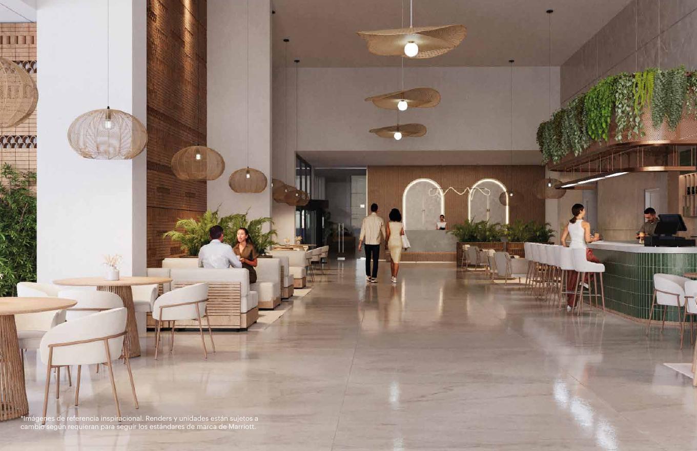 Lobby y bar, The Westin Residences Playa Bonita